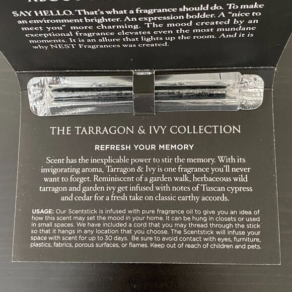 NEST Fragrances Tarragon & Ivy Scentstick - Picture 6 of 7